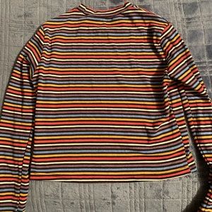 Long sleeve crop top